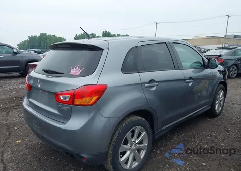2015 Mitsubishi Outlander Sport Es from USA, damaged, VIN 4A4AP3AU1FE019731